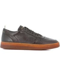Officine Creative - Leather Low-Top Sneakers - Lyst