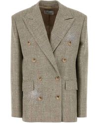 GIUSEPPE DI MORABITO - Blazer Con Strass - Lyst