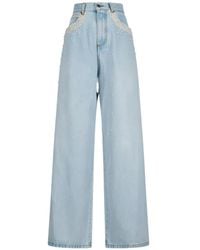 GIUSEPPE DI MORABITO - Embellished Pocket Jeans - Lyst