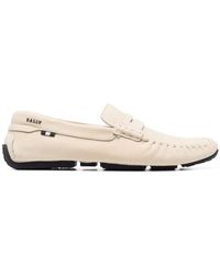 Bally - Pier Leather Drivers Loafers - Lyst