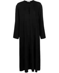 The Row - Kleid mit rundem Ausschnitt - Lyst
