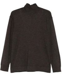 P.A.R.O.S.H. - Lime26 Cut-Out Pussy-Bow Sweater - Lyst