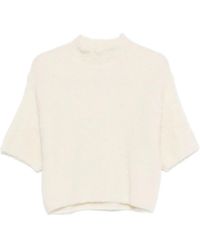 Antonelli - Jersey de manga corta con cuello alto - Lyst