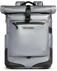 Piquadro - Roll-Top Backpack - Lyst