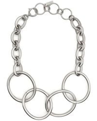 Junya Watanabe - Four-Ring Chain-Link Necklace - Lyst