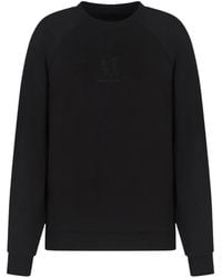 ARMANI EXCHANGE - T-Shirt À Logo Et Col Rond - Lyst