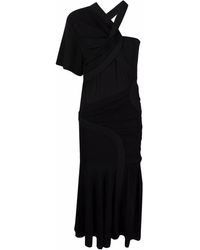 Stella McCartney - Asymmetrische Midi-Jurk - Lyst