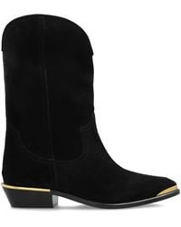 Isabel Marant - Suede Ankle Boots 'Elbana' - Lyst