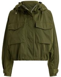 Polo Ralph Lauren - Hooded Cropped Jacket - Lyst
