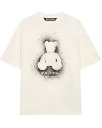 Palm Angels - Spray Bear Graphic T-Shirt - Lyst