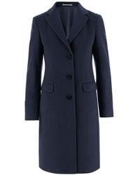 Tagliatore - Single-Breasted Cashmere Coat - Lyst