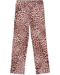 A PAPER KID - Jeans Mit Animal-Print - Lyst