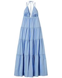 Twinset - Kleid Aus Popeline - Lyst