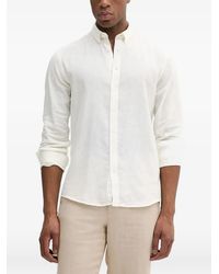 Lindbergh - Button-Down Long-Sleeve Shirt - Lyst