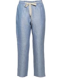 Barba Napoli - Drawstring-Waist Trousers - Lyst