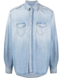 Bally - Camicia Denim A Maniche Lunghe - Lyst