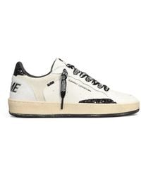 Crime London - Chelsea Glitter-Embellished Logo-Print Sneakers - Lyst
