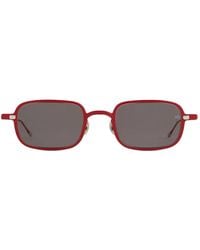 Eyevan 7285 - Rectangle-Frame Sunglasses - Lyst