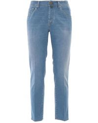 Jacob Cohen - Jean Scott À Coupe Cinq Poches - Lyst