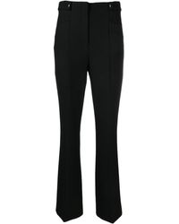 BOSS - Pressed-crease Concealed-fastening Tapered Trousers - Lyst