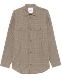 Nanushka - Checked Flap-Pocket Shirt - Lyst