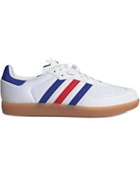 adidas - Velosamba Made With Nature "cloud White/lucid Blue/better Scarlet" スニーカー - Lyst