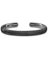 David Yurman - Chevron Cuff Bracelet - Lyst