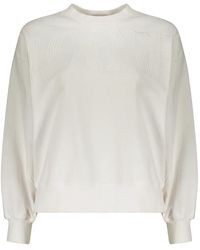 Moorer - Oceania Logo-Embroidered Round-Neck Sweater - Lyst
