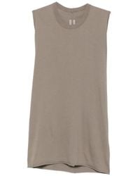Rick Owens - Raw-Edge Seam-Detail Vest - Lyst