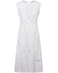Peserico - Ruffle-Detail Dress - Lyst