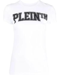 Philipp Plein - Sexy Pure Crystal Embellished T-Shirt - Lyst