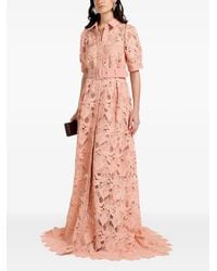 Vasiliki - Ayah Lace Belted Maxi Dress - Lyst