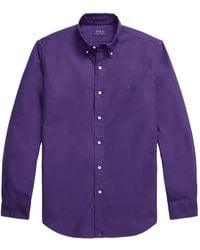 Polo Ralph Lauren - Custom Fit Garment-Dyed Oxford Shirt - Lyst