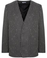Hamza - 247 Striped Blazer - Lyst