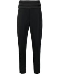 Balmain - Tapered Wool Trousers - Lyst