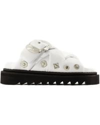 Toga - Studded Slides - Lyst