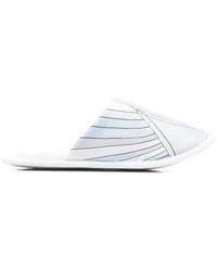 PUCCI - Chaussons En Soie À Imprimé Marmo - Lyst