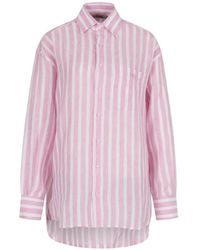 Paramidonna - Vanessa Striped Shirt - Lyst