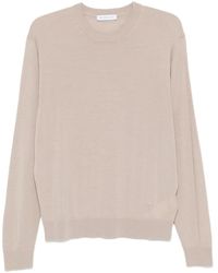 Manuel Ritz - Crew-Neck Wool Sweater - Lyst