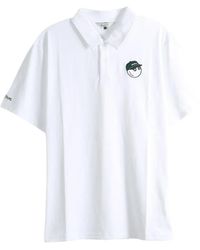 Malbon Golf - Logo-Embroidered Polo Shirt - Lyst