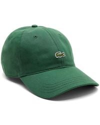 Lacoste - Baseballkappe Mit Logo-Patch - Lyst