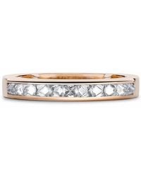 Pragnell - 18Kt Rose Rockchic Diamond Ring - Lyst
