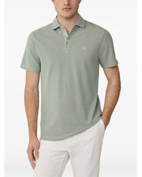 Hackett - Garment-Dyed Pique-Knit Polo Shirt - Lyst