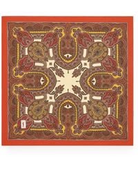 Saint Laurent - Square Scarf - Lyst