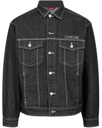 Supreme - X Smurfen Denim Truckerjack - Lyst