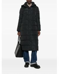 SERGIO MORETTI FIRENZE - Hooded Padded Coat - Lyst