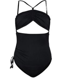 Balmain - Maillot De Bain Une Pièce À Découpes - Lyst