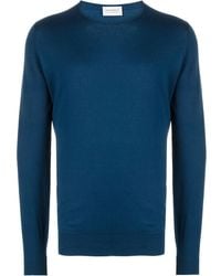 John Smedley - Pullover Mit Rundem Ausschnitt - Lyst