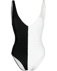 Solid & Striped - Colour-Block Swimsuit - Lyst