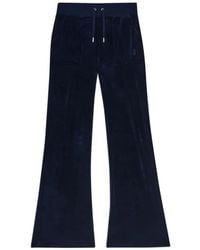 Juicy Couture - Low-Rise Track Pants - Lyst